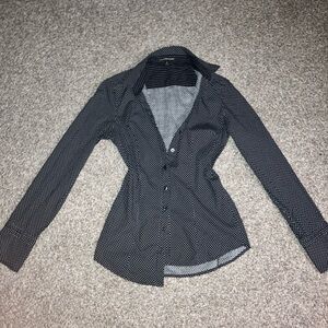Express design studio woman’s button up blouse